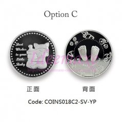 Newborn Baby Silver Coins(Elegant Packing)(1oz)